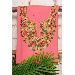 Kashmiri Aari work cotton kurti