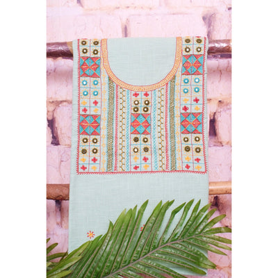 Lambani Hand Embroidered Kurti Fabric