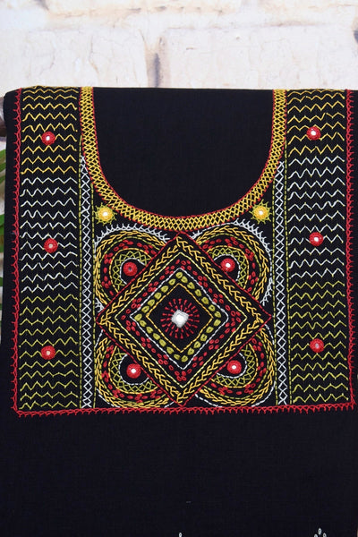 Lambani Hand Embroidered Kurti Fabric