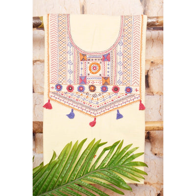 Lambani Hand Embroidered Kurti Fabric