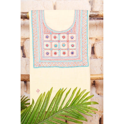 Lambani Hand Embroidered Kurti Fabric