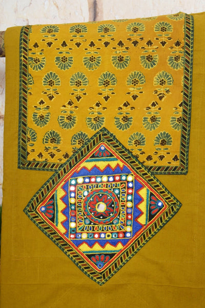 Ajrakh Patchwork Kurtis