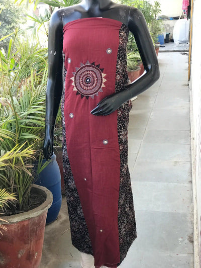 Ajrakh Lambani Hand Embroidered Kurti