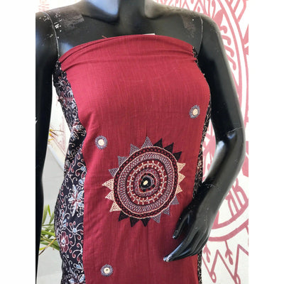 Ajrakh Lambani Hand Embroidered Kurti