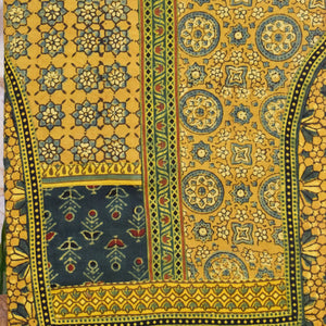 Ajrakh Patchwork Designer Kurti