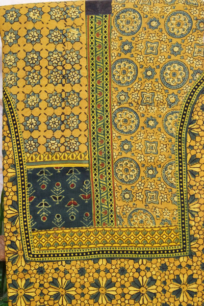 Ajrakh Patchwork Designer Kurti