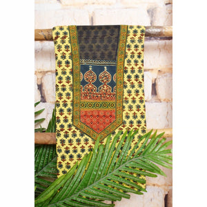 Ajrakh Patchwork Designer Kurti