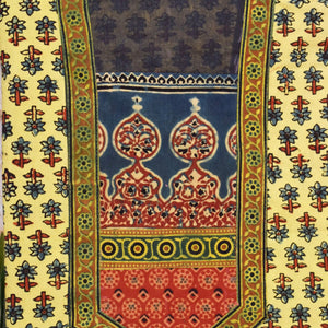 Ajrakh Patchwork Designer Kurti