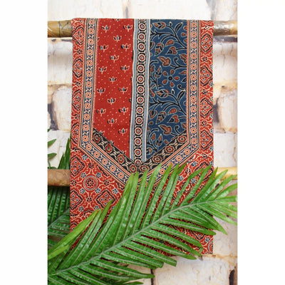 Ajrakh Patchwork Designer Kurti