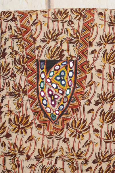 Kalamkari Kutch work Kurti