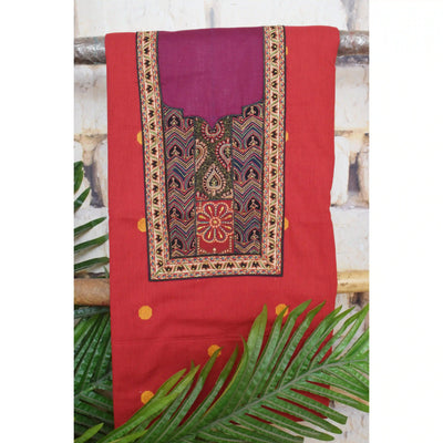 Embroidered Patchwork Designer Kurti