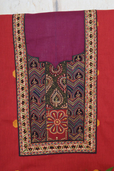 Embroidered Patchwork Designer Kurti