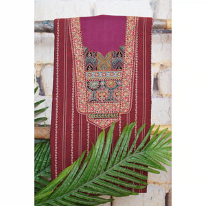 Embroidered Patchwork Designer Kurti