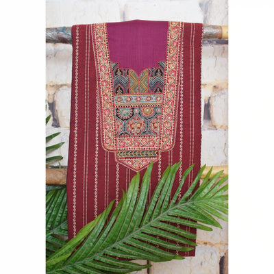 Embroidered Patchwork Designer Kurti