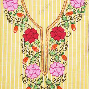 Hand Embroidered Cotton Designer Kurti - SSEthnics