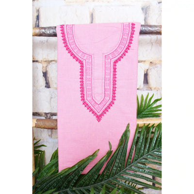 Hand Embroidered Cotton Designer Kurti - SSEthnics