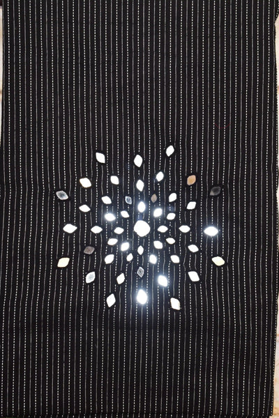 Kantha Cotton Mirror Work Kurti