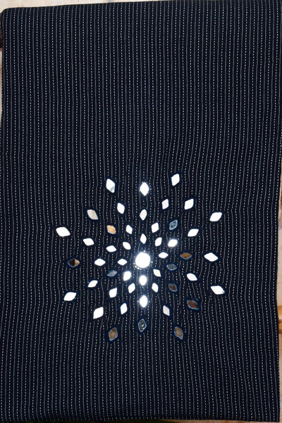 Kantha Cotton Mirror Work Kurti