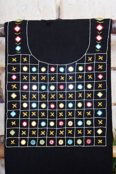 Designer Mirro Work Cotton Kurti