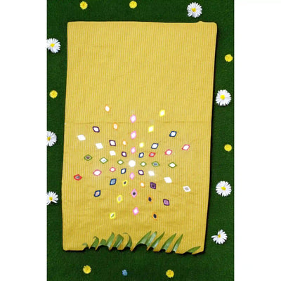 Kantha Cotton Mirror Work Kurti