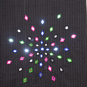 Kantha Cotton Mirror Work Kurti