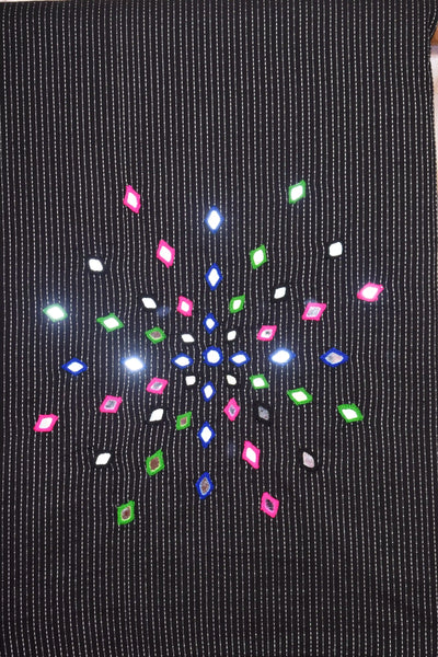 Kantha Cotton Mirror Work Kurti