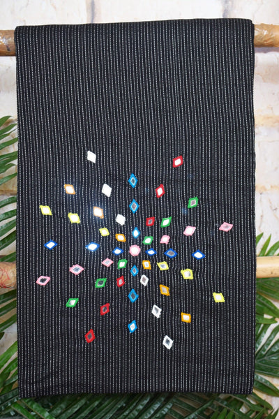 Kantha Cotton Mirror Work Kurti