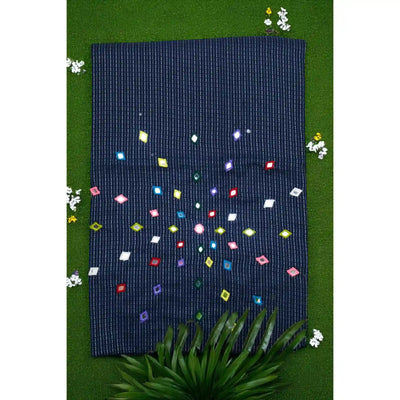 Kantha Cotton Mirror Work Kurti