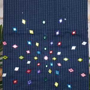 Kantha Cotton Mirror Work Kurti