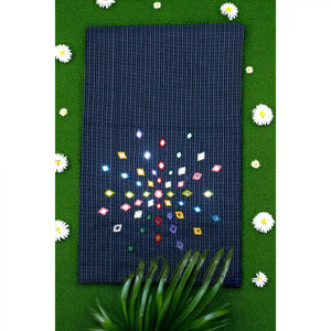 Kantha Cotton Mirror Work Kurti