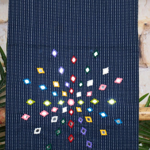 Kantha Cotton Mirror Work Kurti