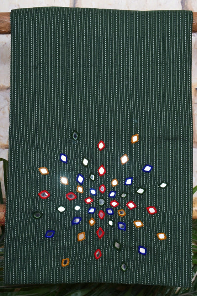 Kantha Cotton Mirror Work Kurti