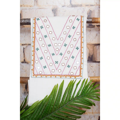 Designer Mirro Work Cotton Kurti