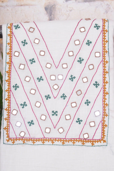 Designer Mirro Work Cotton Kurti