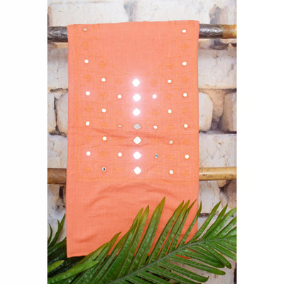 Designer Mirro Work Cotton Kurti