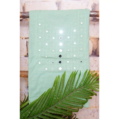 Designer Mirro Work Cotton Kurti