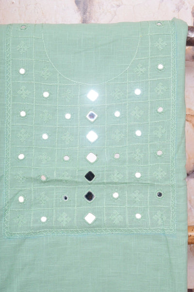 Designer Mirro Work Cotton Kurti