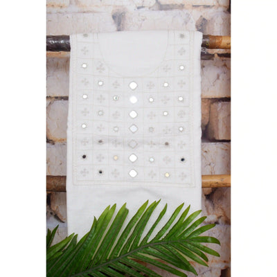 Designer Mirro Work Cotton Kurti