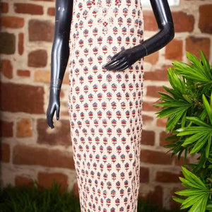 Ajrakh Zardosi Work Kurti – Handcrafted Elegance