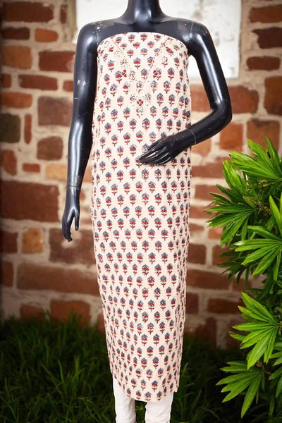 Ajrakh Zardosi Work Kurti – Handcrafted Elegance