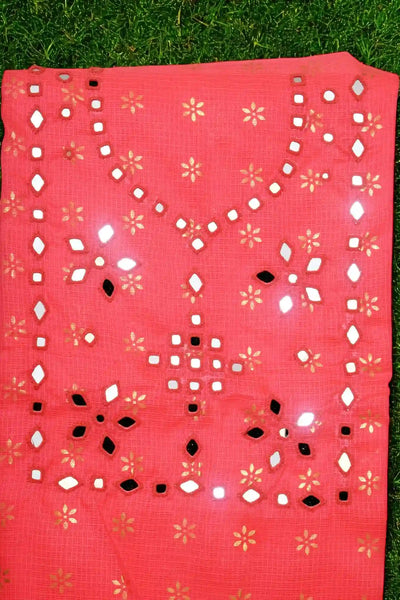 Designer Mirro Work Kota Kurti