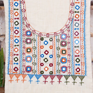 Lambani Hand Embroidered Kurti Fabric