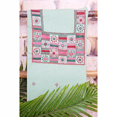 Lambani Hand Embroidered Kurti Fabric