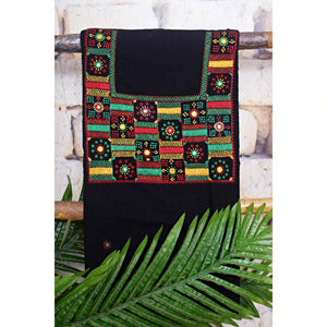 Lambani Hand Embroidered Kurti Fabric