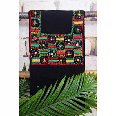 Lambani Hand Embroidered Kurti Fabric