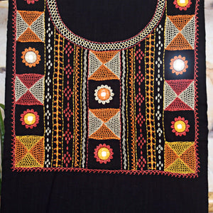 Lambani Hand Embroidered Kurti Fabric