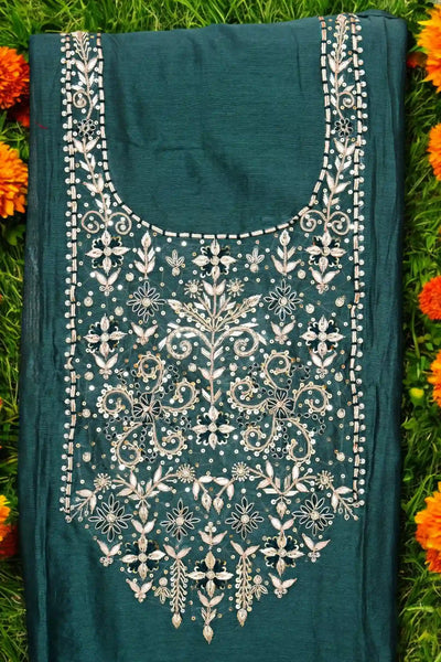 Zardosi Maheshwari Silk Kurti