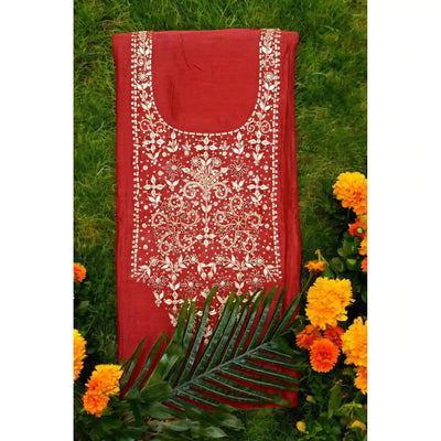 Zardosi Maheshwari Silk Kurti