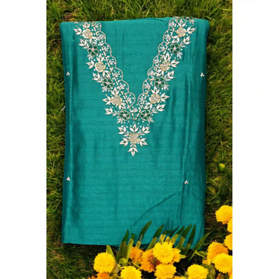 Zardosi Maheshwari Silk Kurti