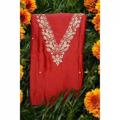 Zardosi Maheshwari Silk Kurti